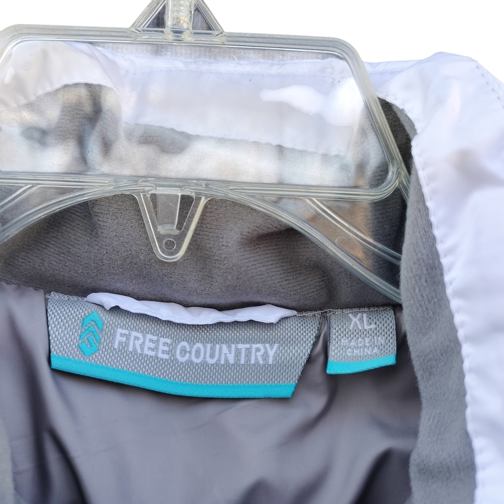 Free Country Women's White Puffer Vest XL Size - Picture 4 of 4